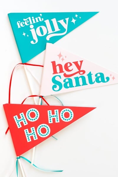 Picture of Christmas pennants