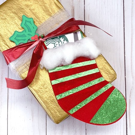 Christmas Stocking Gift Card Holder - 100 Directions