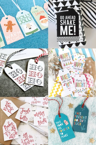 Christmas gift tags
