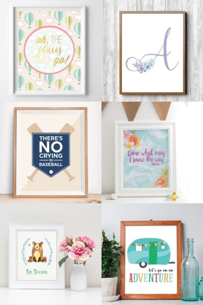 Images of nursery printables
