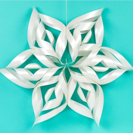 3D Paper snowflake