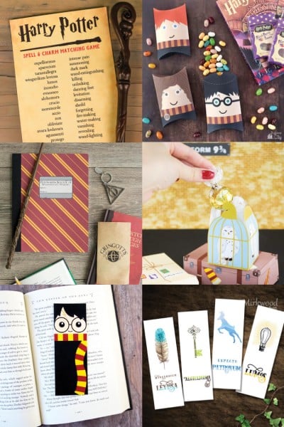 Image of Harry Potter printables