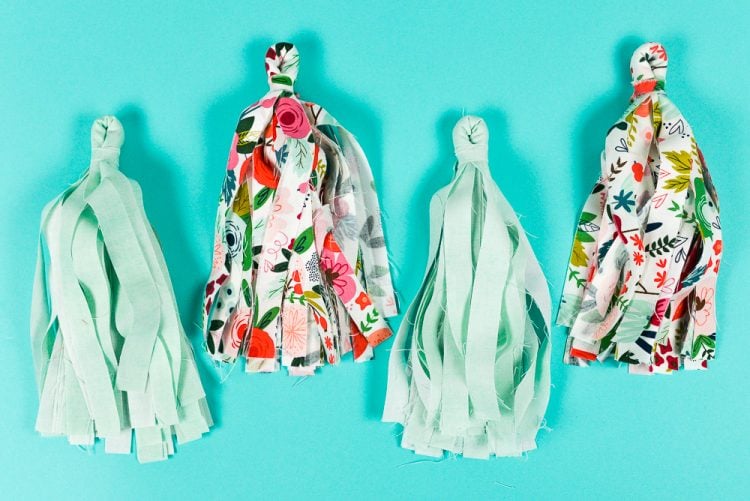 Fabric tassels are easy to make and add a wonderful handmade dimension to any party decor. Want to simplify the process? Here's how to make fabric tassels using the Cricut Maker!