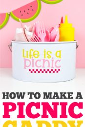 Cricut Picnic Caddy Pin Image