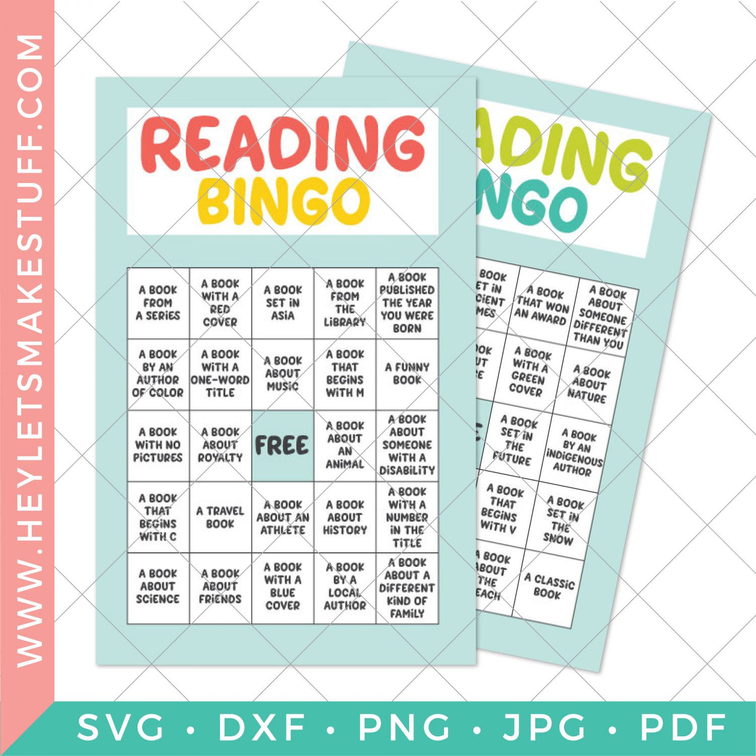 Reading Bingo on security template