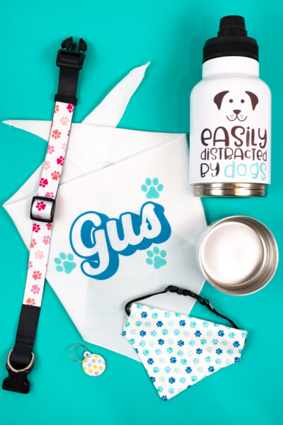 Sublimation Pet Projects on teal background