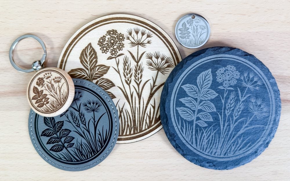 A selection of projects made with the WeCreat Lumos