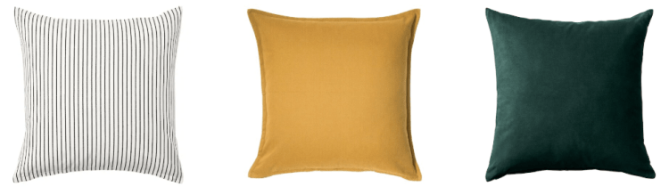 Pillows from IKEA