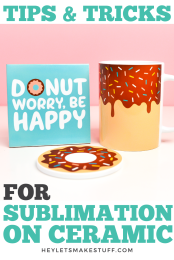 Sublimation on Ceramic Pin Image